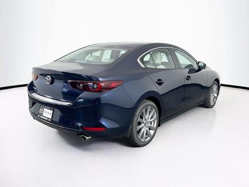 Deep Crystal Blue Mica 2026 Mazda Mazda3 FWD w/Preferred Package