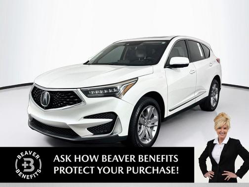 Platinum White Pearl 2021 Acura RDX Advance Package