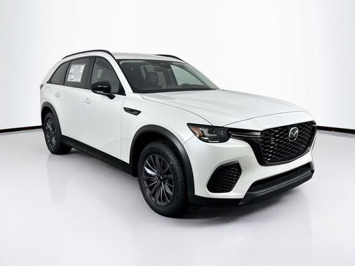 Rhodium White Premium 2026 Mazda CX-70 PHEV SC