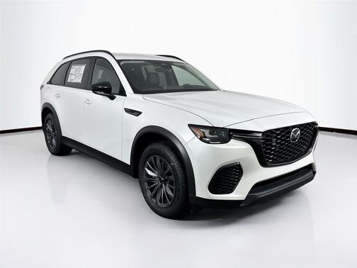 Rhodium White Premium 2026 Mazda CX-70 PHEV SC