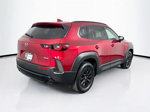 Soul Red Crystal Metallic 2025 Mazda CX-50 Hybrid Premium Package