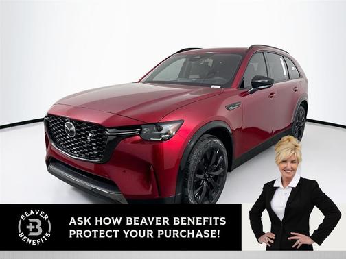 Red 2026 Mazda CX-90 3.3 Turbo S Premium Sport