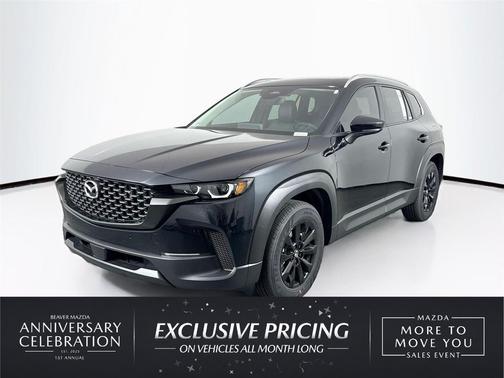 Jet Black Mica 2026 Mazda CX-50 2.5 S Preferred Package