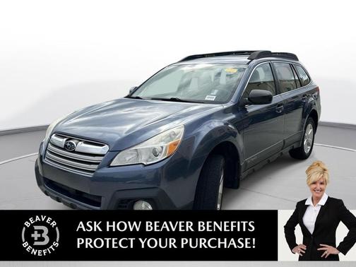 Blue 2014 Subaru Outback 2.5i