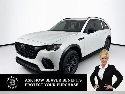 Rhodium White Premium 2026 Mazda CX-70 PHEV SC Plus