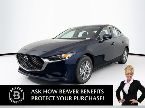 Deep Crystal Blue Mica 2026 Mazda Mazda3 FWD