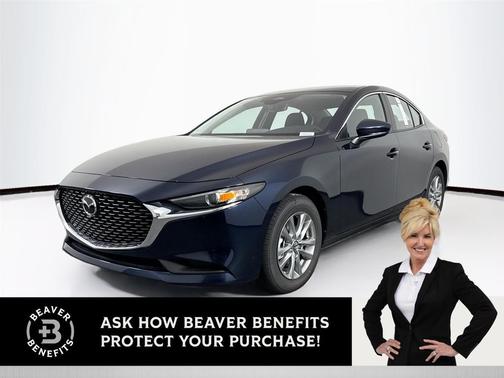 Deep Crystal Blue Mica 2026 Mazda Mazda3 FWD