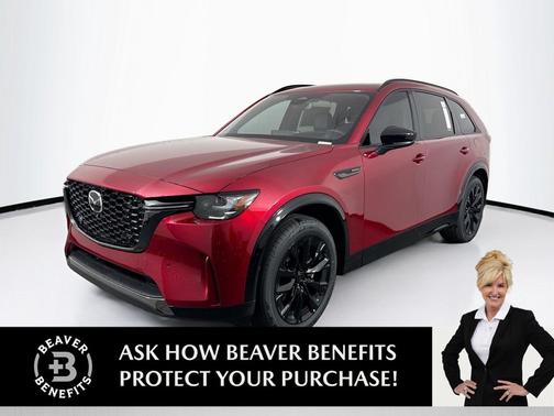 Red 2026 Mazda CX-90 3.3 Turbo S Premium Sport