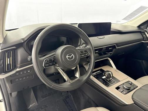 Rhodium White Premium 2025 Mazda CX-70 PHEV Premium Package