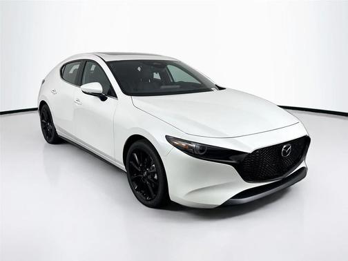 Snowflake White Pearl Mica 2026 Mazda Mazda3 FWD w/Premium Package