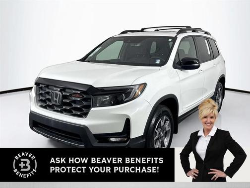 Platinum White Pearl 2022 Honda Passport AWD TrailSport