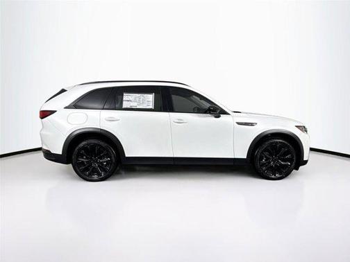 Rhodium White Premium 2026 Mazda CX-90 PHEV Premium Sport