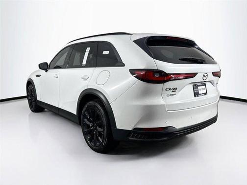 Rhodium White Premium 2026 Mazda CX-90 PHEV Premium Sport
