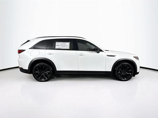 Rhodium White Premium 2026 Mazda CX-90 PHEV Premium Sport