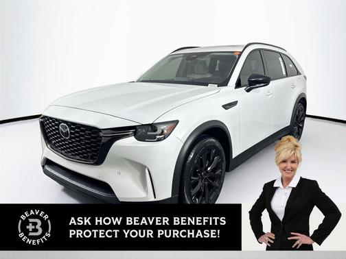 Rhodium White Premium 2026 Mazda CX-90 3.3 Turbo Premium Sport