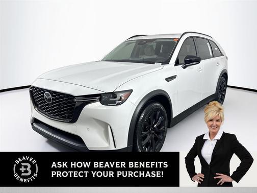 Rhodium White Premium 2026 Mazda CX-90 3.3 Turbo Premium Sport