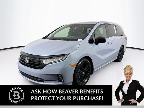 Sonic Gray Pearl 2024 Honda Odyssey Sport