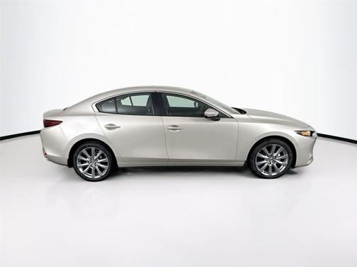 Platinum Quartz Metallic 2026 Mazda Mazda3 FWD w/Preferred Package