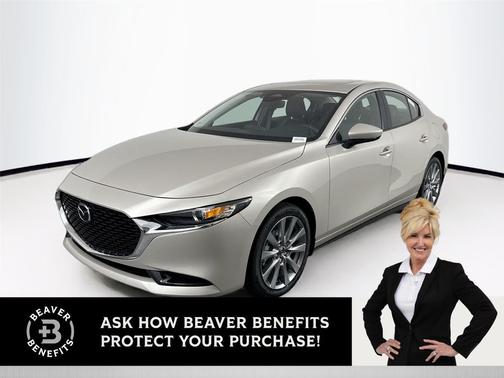 Platinum Quartz Metallic 2026 Mazda Mazda3 FWD w/Preferred Package