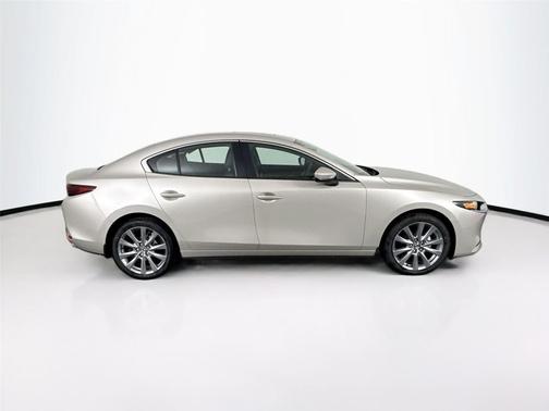 Platinum Quartz Metallic 2026 Mazda Mazda3 FWD w/Preferred Package