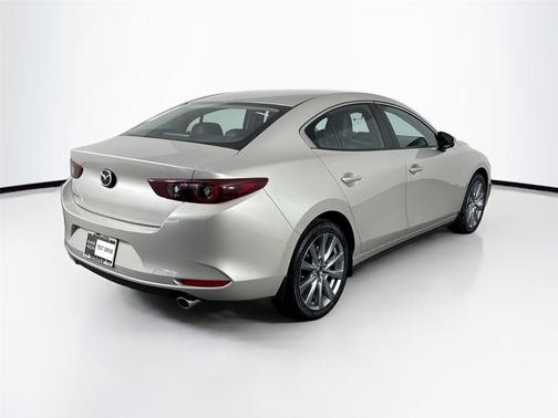 Platinum Quartz Metallic 2026 Mazda Mazda3 FWD w/Preferred Package