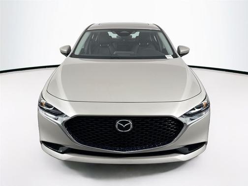 Platinum Quartz Metallic 2026 Mazda Mazda3 FWD w/Preferred Package