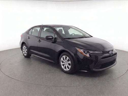 Black 2025 Toyota Corolla Hybrid LE