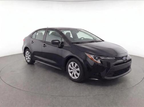 Black 2025 Toyota Corolla Hybrid LE