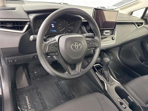 Black 2025 Toyota Corolla Hybrid LE