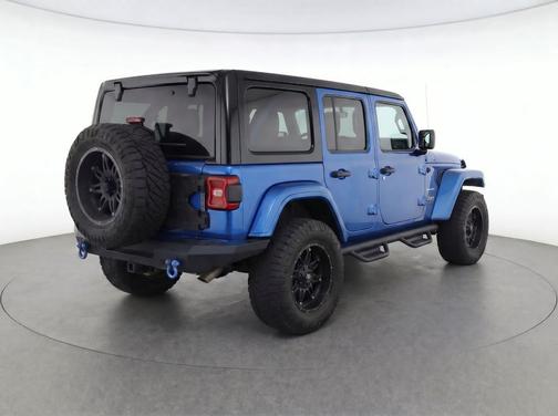Hydro Blue Pearlcoat 2023 Jeep Wrangler 4xe Sahara