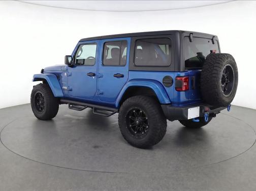 Hydro Blue Pearlcoat 2023 Jeep Wrangler 4xe Sahara