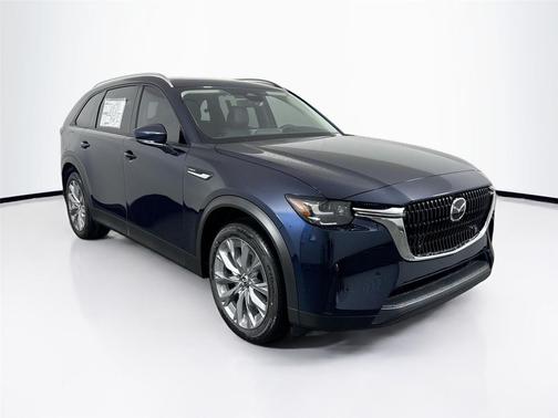 Deep Crystal Blue Mica 2026 Mazda CX-90 PHEV Preferred