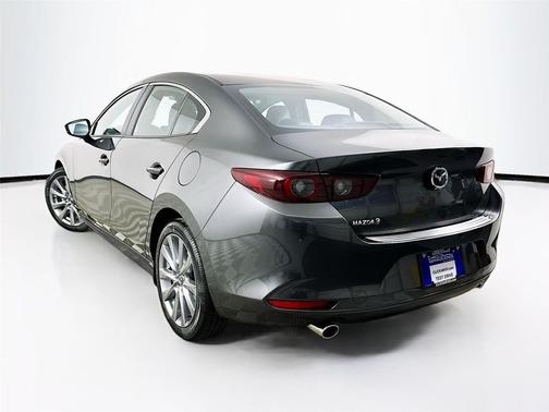 Machine Gray Metallic 2026 Mazda Mazda3 FWD w/Preferred Package