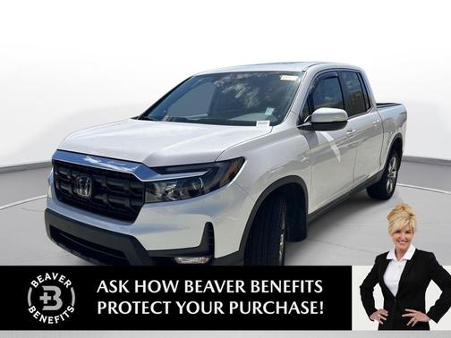Platinum White Pearl 2025 Honda Ridgeline RTL