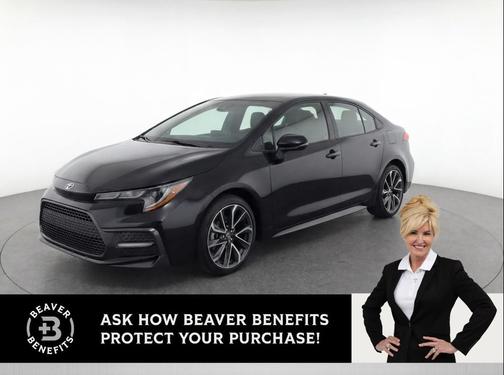 Black Sand Pearl 2021 Toyota Corolla SE