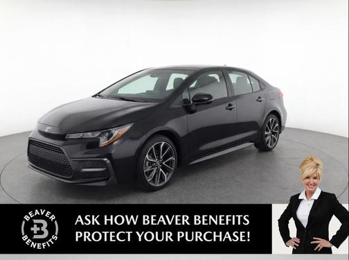Black Sand Pearl 2021 Toyota Corolla SE