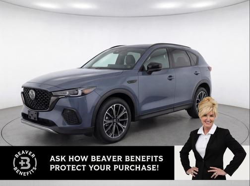 Polymetal Gray Metallic 2025 Mazda CX-70 PHEV Premium Plus Package