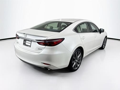 Snowflake White Pearl Mica 2018 Mazda Mazda6 Grand Touring Reserve