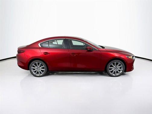 Soul Red Crystal Metallic 2026 Mazda Mazda3 FWD w/Preferred Package