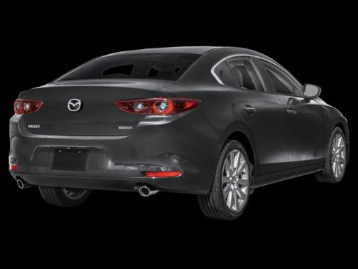 Machine Gray Metallic 2026 Mazda Mazda3 FWD w/Preferred Package