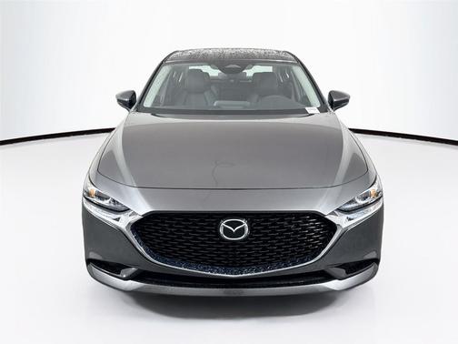 Machine Gray Metallic 2026 Mazda Mazda3 FWD w/Preferred Package