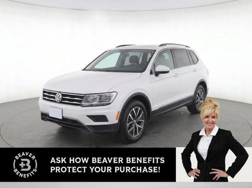 Pure White 2020 Volkswagen Tiguan 2.0T SE