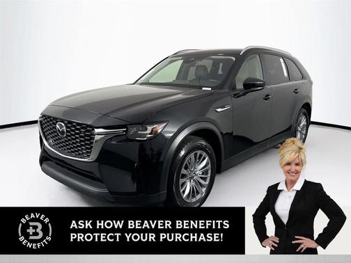 Jet Black Mica 2025 Mazda CX-90 3.3 Turbo Select