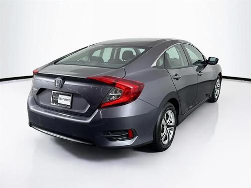 Modern Steel Metallic 2016 Honda Civic LX