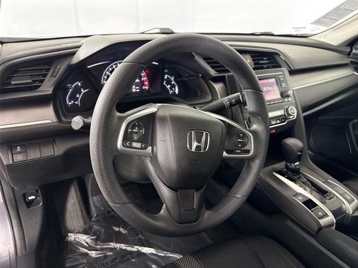 Modern Steel Metallic 2016 Honda Civic LX