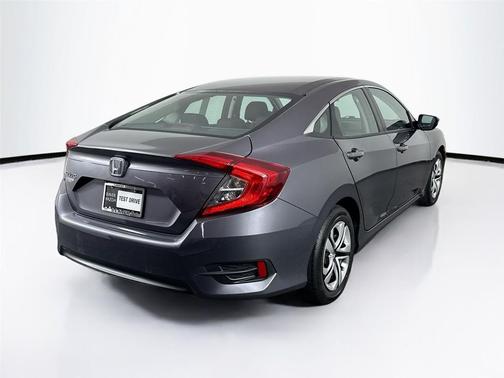 Modern Steel Metallic 2016 Honda Civic LX