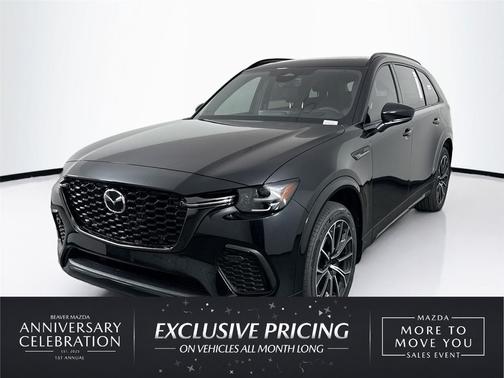 Jet Black Mica 2026 Mazda CX-70 3.3 Turbo S Premium
