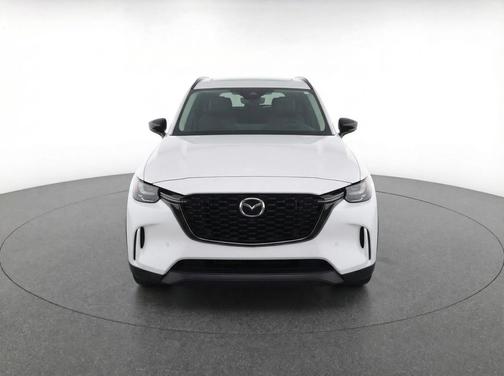 Rhodium White Premium 2025 Mazda CX-90 PHEV Premium Sport