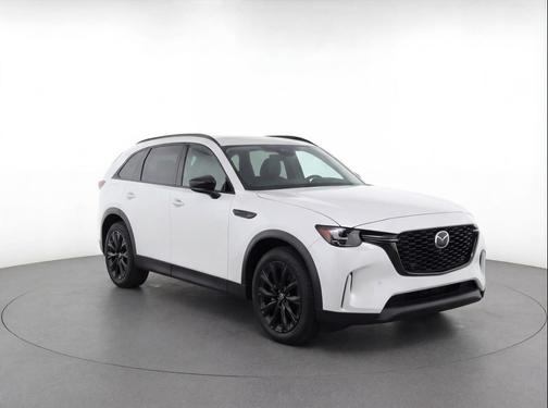 Rhodium White Premium 2025 Mazda CX-90 PHEV Premium Sport