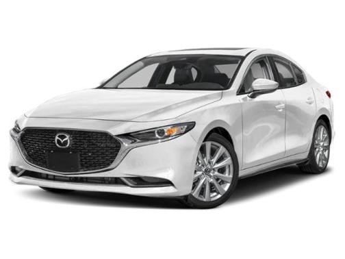 Snowflake White Pearl Mica 2026 Mazda Mazda3 FWD w/Preferred Package